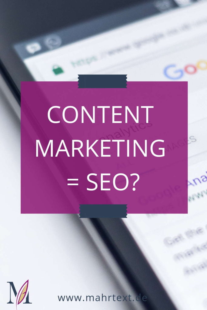 Ist Content Marketing SEO